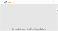 Desktop Screenshot of btc-cloud.com